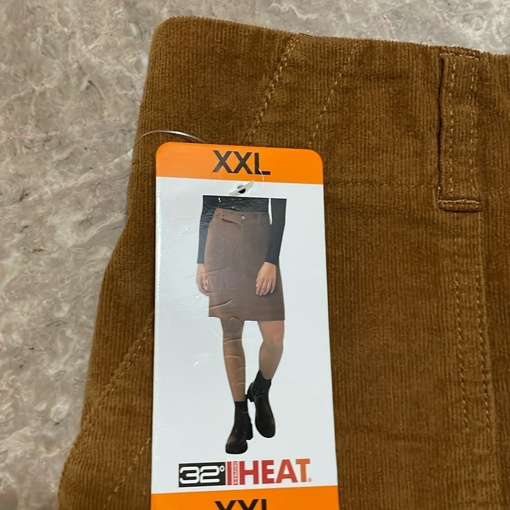 32 degrees ladies corduroy skirt